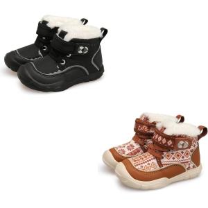 Centipede Demon Toddler Boots Boys Girls Winter Boots Set of 2 Pairs Size 7 Toddler Black Boxibrown