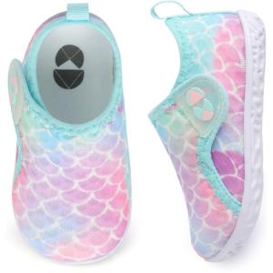 Centipede Demon Toddler Water Shoes for Girls Boys Kids Barefoot Swim Beach Aqua Socks Summer Sandals Breathable Quick Dry for Pool River Outdoor Water Sports(Ty2 Colorscale)