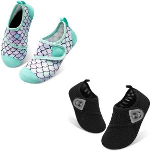 Kids Water Shoes Girls Boys Outdoor Aqua Socks for Sport Beach Swim Pool Surf