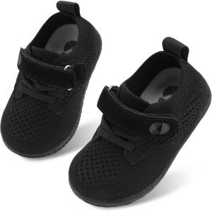 Centipede Demon Toddler Shoes for Boys Girls Baby Kids Slip on Walking Shoe Breathable Sock Shoes Lightweight Soft Sneakers(Vel Black)