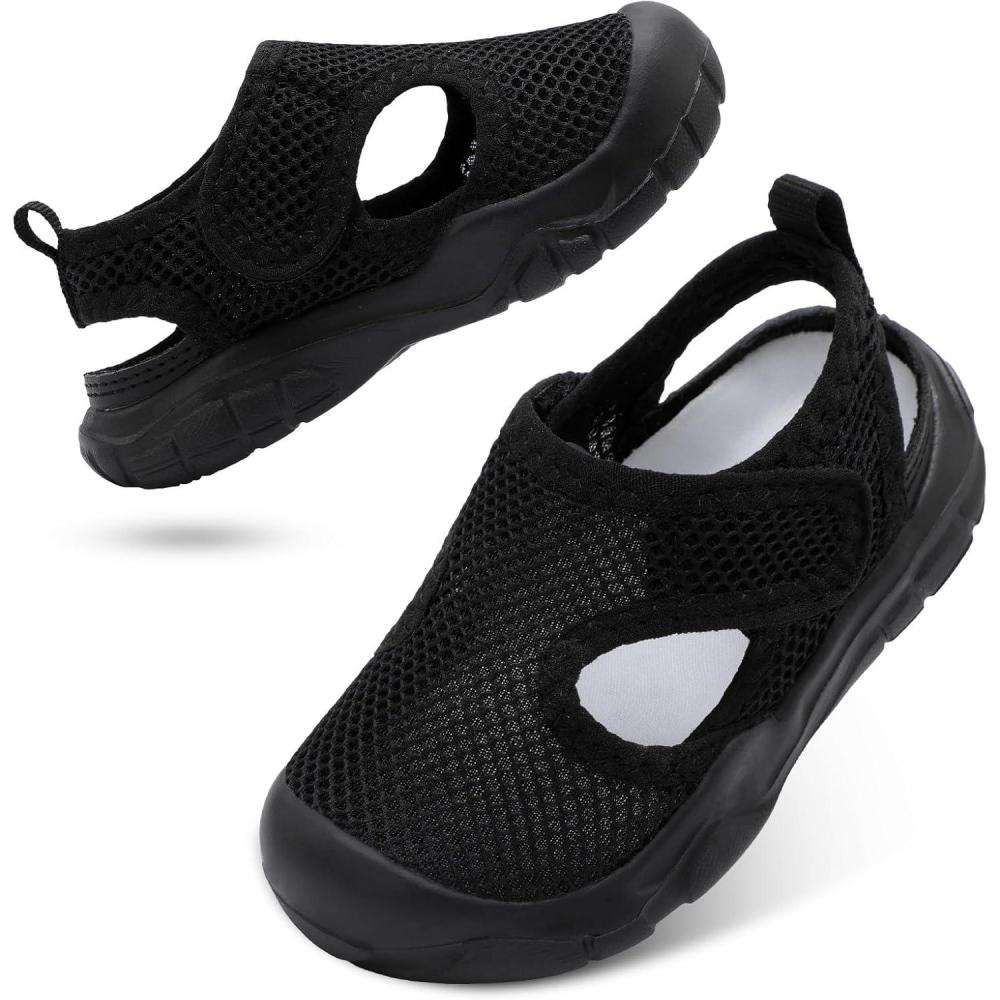 image:imageCentipede Demon Toddler Sandals Boys Girls Kids Water Shoes Barefoot Swim Aqua Socks Summer Shoes Wide Breathable Quick Dry Lightweight for Pool Beach Hiking OutdoorBlack