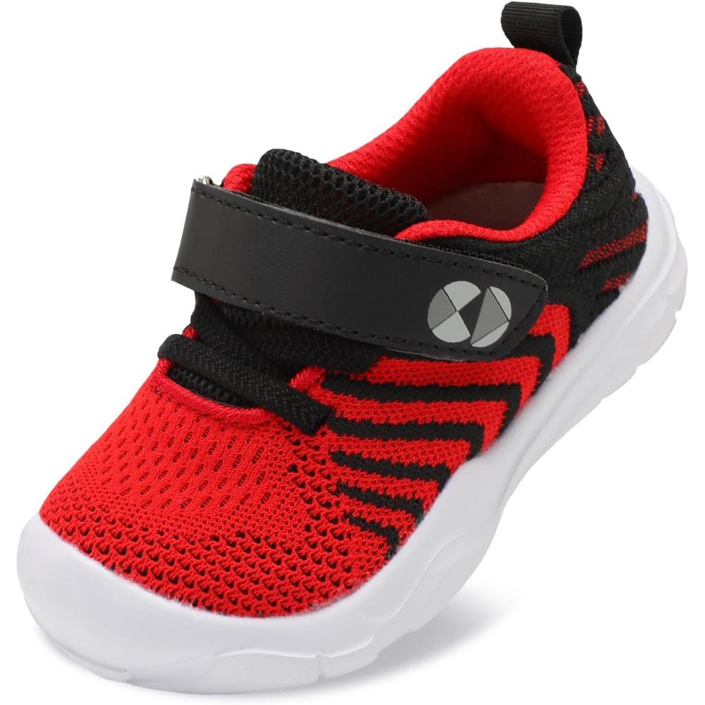 image:imageCentipede Demon Toddler Shoes Boys Girls Breathable Sneakers Kids Barefoot Shoes Lightweight Walking Running Shoe Outdoor Athletic Tennis ShoeFl Red
