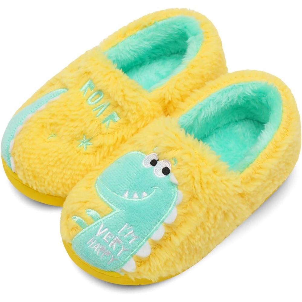 image:imageCentipede Demon Toddler Slippers for Girls Boys Kids Winter House Shoes Warm Furry Indoor Home Shoes 555 Toddler