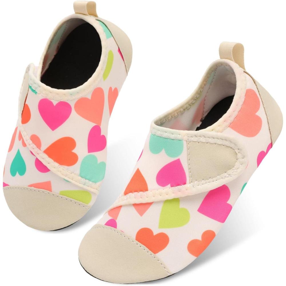 image:imageCentipede Demon Kids Water Shoes Girls Boys Outdoor Quick Dry Barefoot Aqua Socks for Sport Beach Swim Pool SurfWhite Prheart