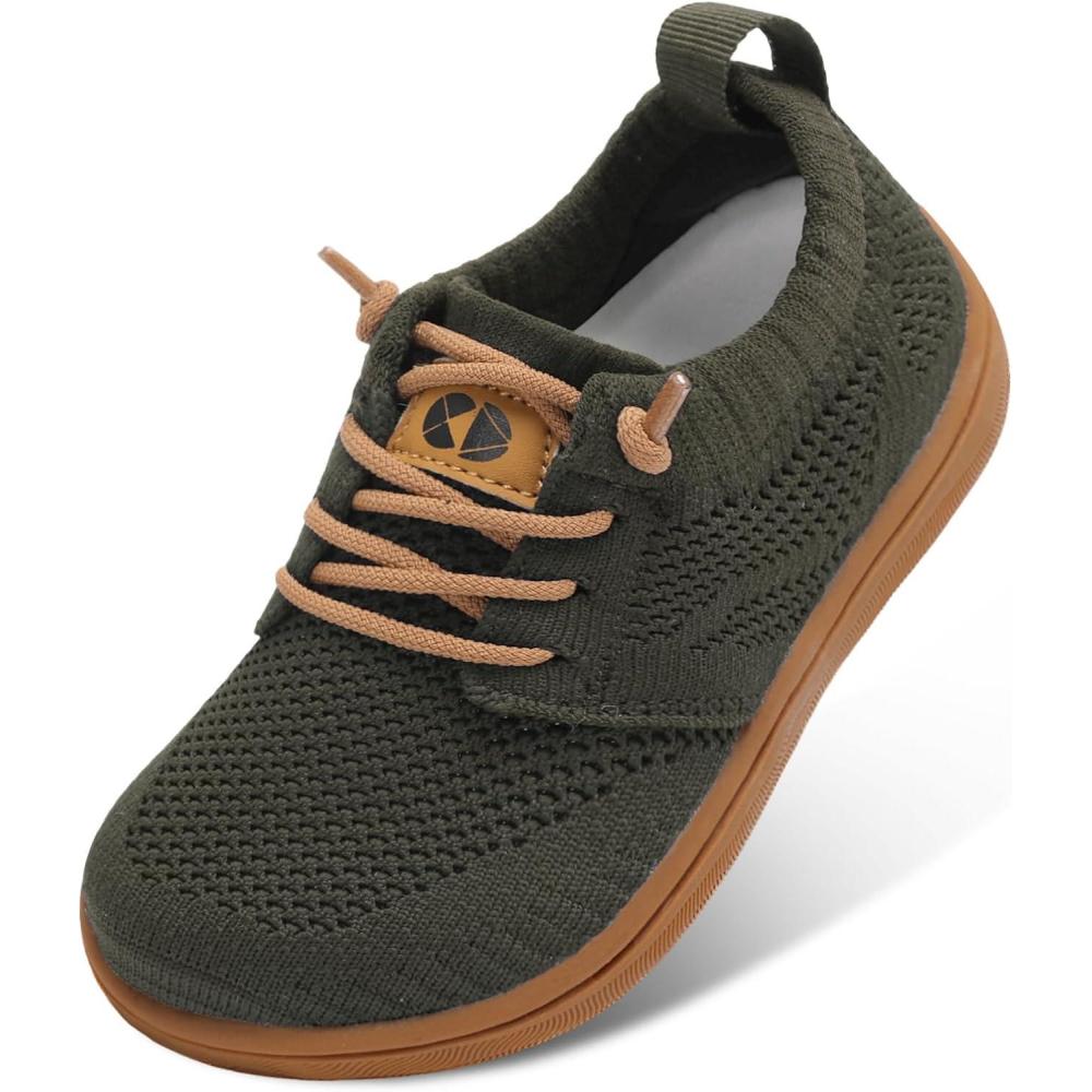 image:imageCentipede Demon Toddler Shoes Wide Kids Shoes Boys Girls Barefoot Sneakers Slip On Tennis Sneakers Zero Drop Minimalist Breathable Dress for Outdoor Walking Casual SchoolDeepgreen