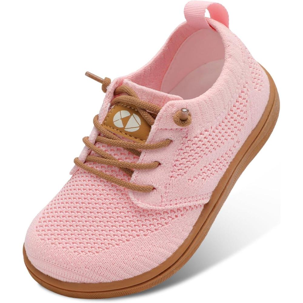 image:imageCentipede Demon Toddler Shoes Wide Kids Shoes Boys Girls Barefoot Sneakers Slip On Tennis Sneakers Zero Drop Minimalist Breathable Dress for Outdoor Walking Casual SchoolPink