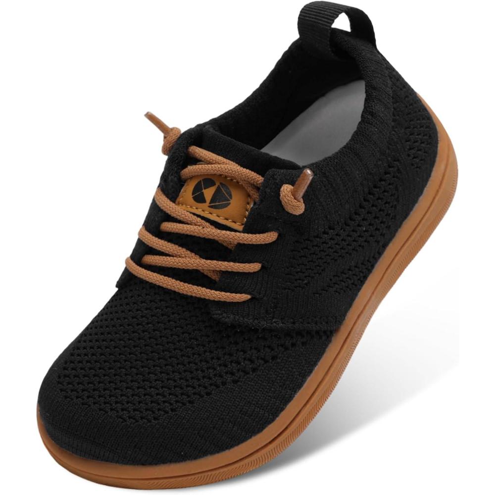 image:imageCentipede Demon Toddler Shoes Wide Kids Shoes Boys Girls Barefoot Sneakers Slip On Tennis Sneakers Zero Drop Minimalist Breathable Dress for Outdoor Walking Casual SchoolBlack