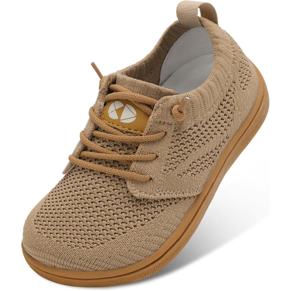 image:imageCentipede Demon Toddler Shoes Wide Kids Shoes Boys Girls Barefoot Sneakers Slip On Tennis Sneakers Zero Drop Minimalist Breathable Dress for Outdoor Walking Casual SchoolLightbrown