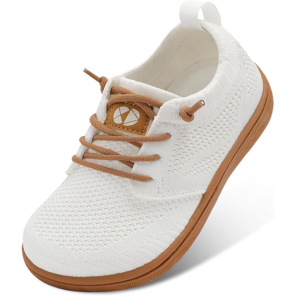 image:imageCentipede Demon Toddler Shoes Wide Kids Shoes Boys Girls Barefoot Sneakers Slip On Tennis Sneakers Zero Drop Minimalist Breathable Dress for Outdoor Walking Casual SchoolWhite