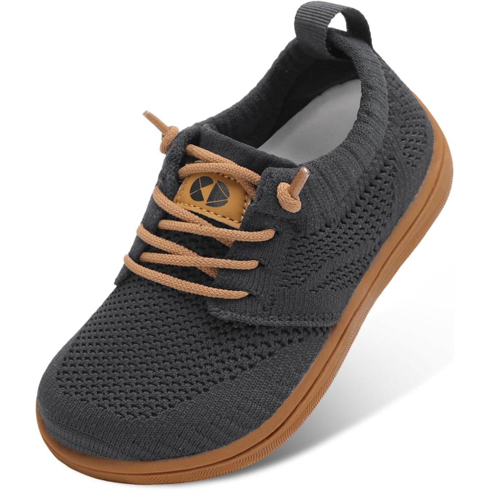 image:imageCentipede Demon Toddler Shoes Wide Kids Shoes Boys Girls Barefoot Sneakers Slip On Tennis Sneakers Zero Drop Minimalist Breathable Dress for Outdoor Walking Casual SchoolDeepgrey