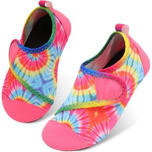 Centipede Demon Kids Water Shoes Girls Boys Outdoor Quick Dry Barefoot Aqua Socks for Sport Beach Swim Pool Surf(Pink Kaleido)