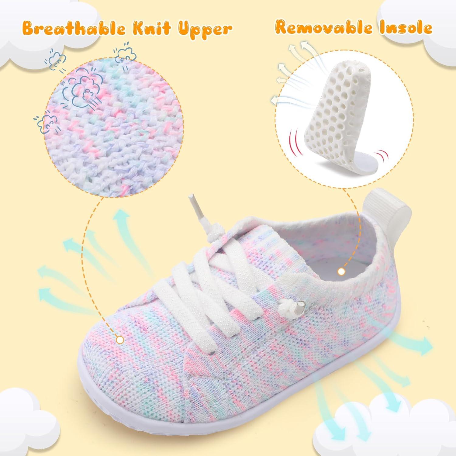 image:imageCentipede Demon Baby Shoes Baby Boy Girl First Walking Shoes Breathable Barefoot Infant Shoe Lightweight Slip On Sneakers Soft Sock ShoeColorwhite