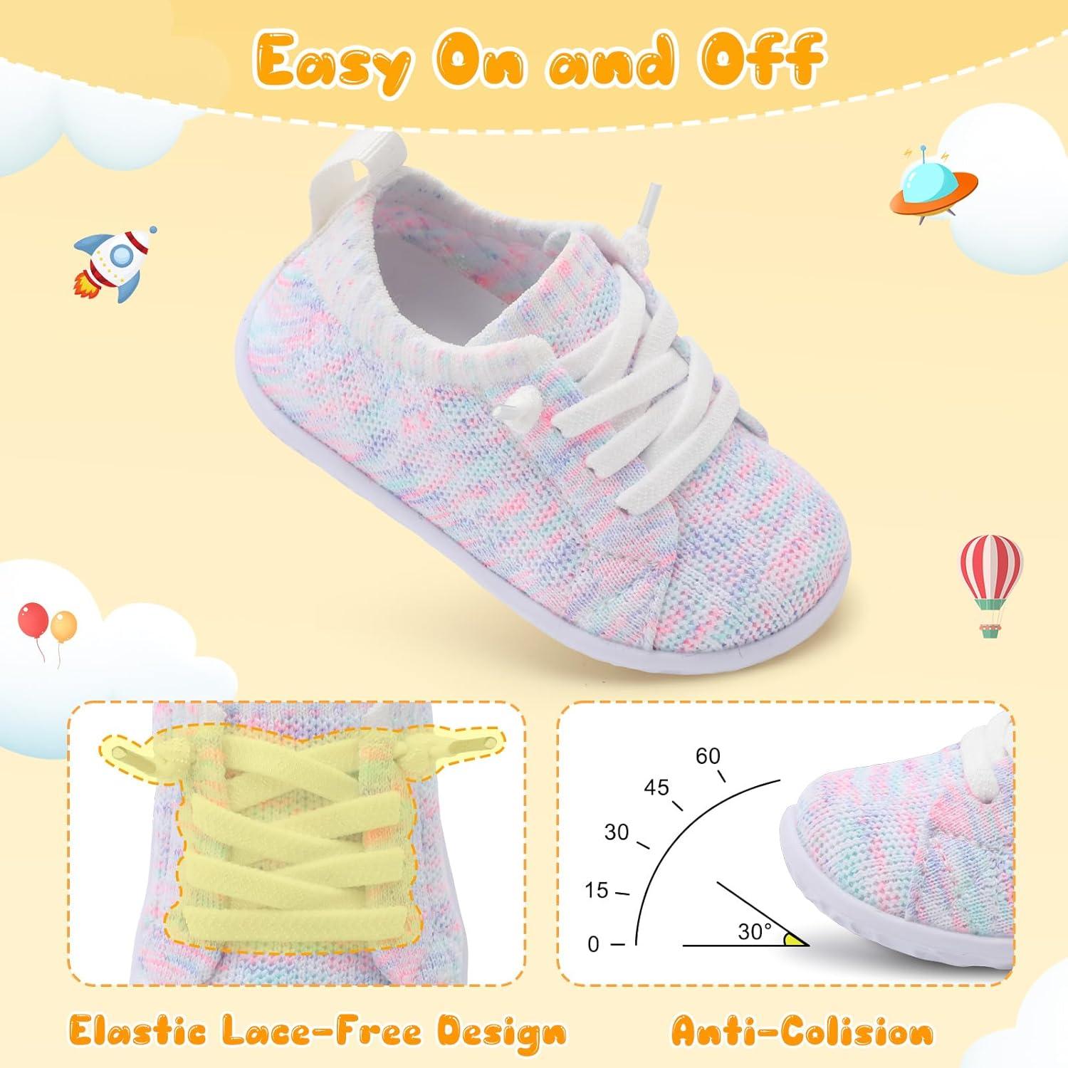 image:imageCentipede Demon Baby Shoes Baby Boy Girl First Walking Shoes Breathable Barefoot Infant Shoe Lightweight Slip On Sneakers Soft Sock ShoeColorwhite